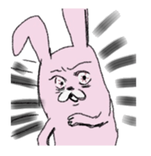 The Twisted Rabbit. sticker #3924852