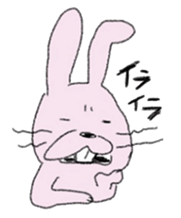 The Twisted Rabbit. sticker #3924860