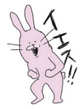 The Twisted Rabbit. sticker #3924863