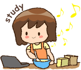 Smile Joybake by Viccvoon Studio sticker #3925127