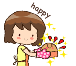 Smile Joybake by Viccvoon Studio sticker #3925139