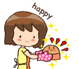 Smile Joybake by Viccvoon Studio sticker #3925139