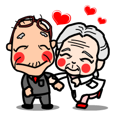 "One Day" Grandma and grandpa. 2