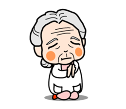 "One Day" Grandma and grandpa. 2 sticker #3925368