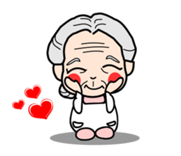 "One Day" Grandma and grandpa. 2 sticker #3925369