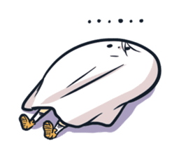 Ghost with a Boy sticker #3925536