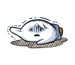 Ghost with a Boy sticker #3925547