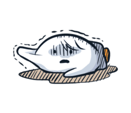 Ghost with a Boy sticker #3925547