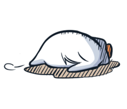 Ghost with a Boy sticker #3925548