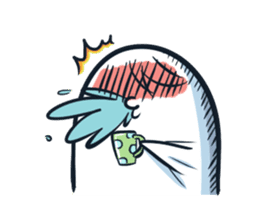 Ghost with a Boy sticker #3925553