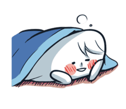 Ghost with a Boy sticker #3925557