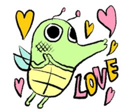 Annoying Insect Stamps sticker #3926381