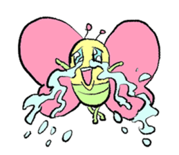 Annoying Insect Stamps sticker #3926383