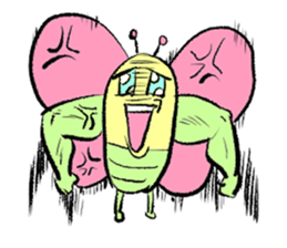 Annoying Insect Stamps sticker #3926402