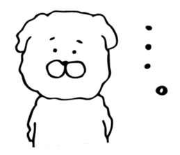 Reply dog sticker to a forgetful person sticker #3926604