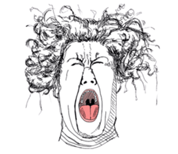 Humanity crying sticker #3926741