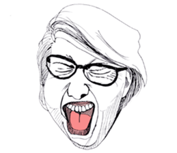 Humanity crying sticker #3926744