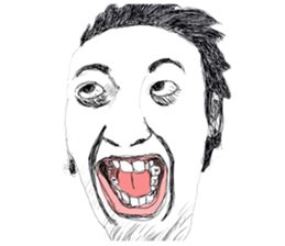 Humanity crying sticker #3926754