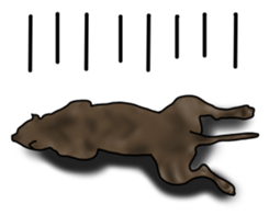 Dog "ESU" sticker #3926805