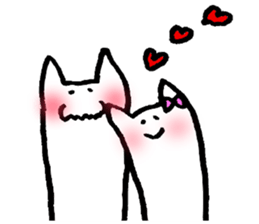 K the Cat sticker #3926895