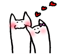 K the Cat sticker #3926895