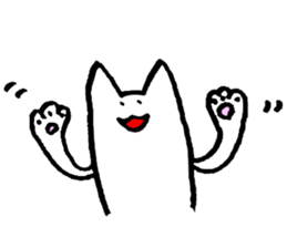 K the Cat sticker #3926899