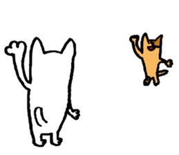 K the Cat sticker #3926903