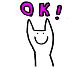 K the Cat sticker #3926920