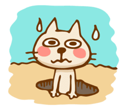 Sticker of the cat named Mutchan sticker #3927143