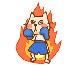 Sticker of the cat named Mutchan sticker #3927149