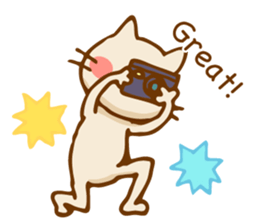 Sticker of the cat named Mutchan sticker #3927152