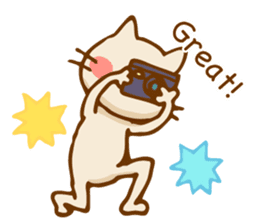 Sticker of the cat named Mutchan sticker #3927152