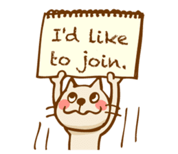 Sticker of the cat named Mutchan sticker #3927155