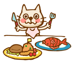 Sticker of the cat named Mutchan sticker #3927164