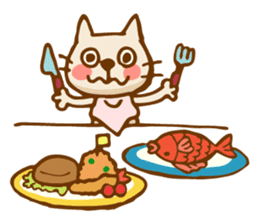 Sticker of the cat named Mutchan sticker #3927164