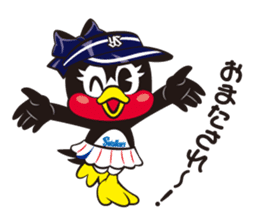 TSUBAKUROU Sticker Tokyo Yakult Swallows sticker #3927457