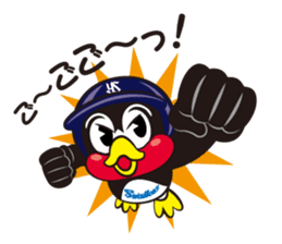 TSUBAKUROU Sticker Tokyo Yakult Swallows sticker #3927463