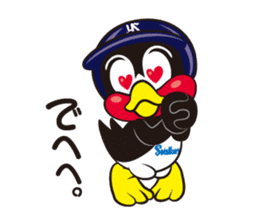 TSUBAKUROU Sticker Tokyo Yakult Swallows sticker #3927473