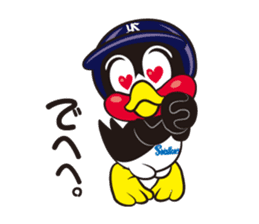 TSUBAKUROU Sticker Tokyo Yakult Swallows sticker #3927473