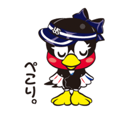 TSUBAKUROU Sticker Tokyo Yakult Swallows sticker #3927479