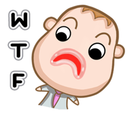 Donut Mouth (English Version) sticker #3927748