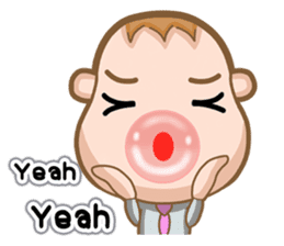 Donut Mouth (English Version) sticker #3927764