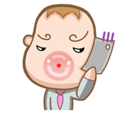 Donut Mouth (English Version) sticker #3927766