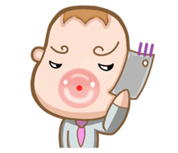 Donut Mouth (English Version) sticker #3927766