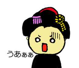 sticker of geisya sticker #3928053