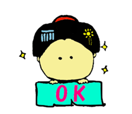 sticker of geisya sticker #3928058