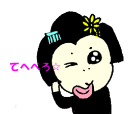 sticker of geisya sticker #3928078