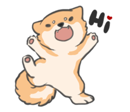 Shiba HATI BowBow sticker #3928128