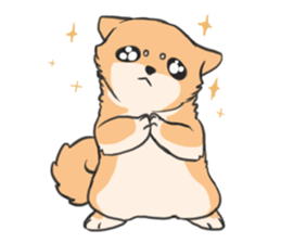 Shiba HATI BowBow sticker #3928129