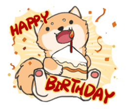 Shiba HATI BowBow sticker #3928132